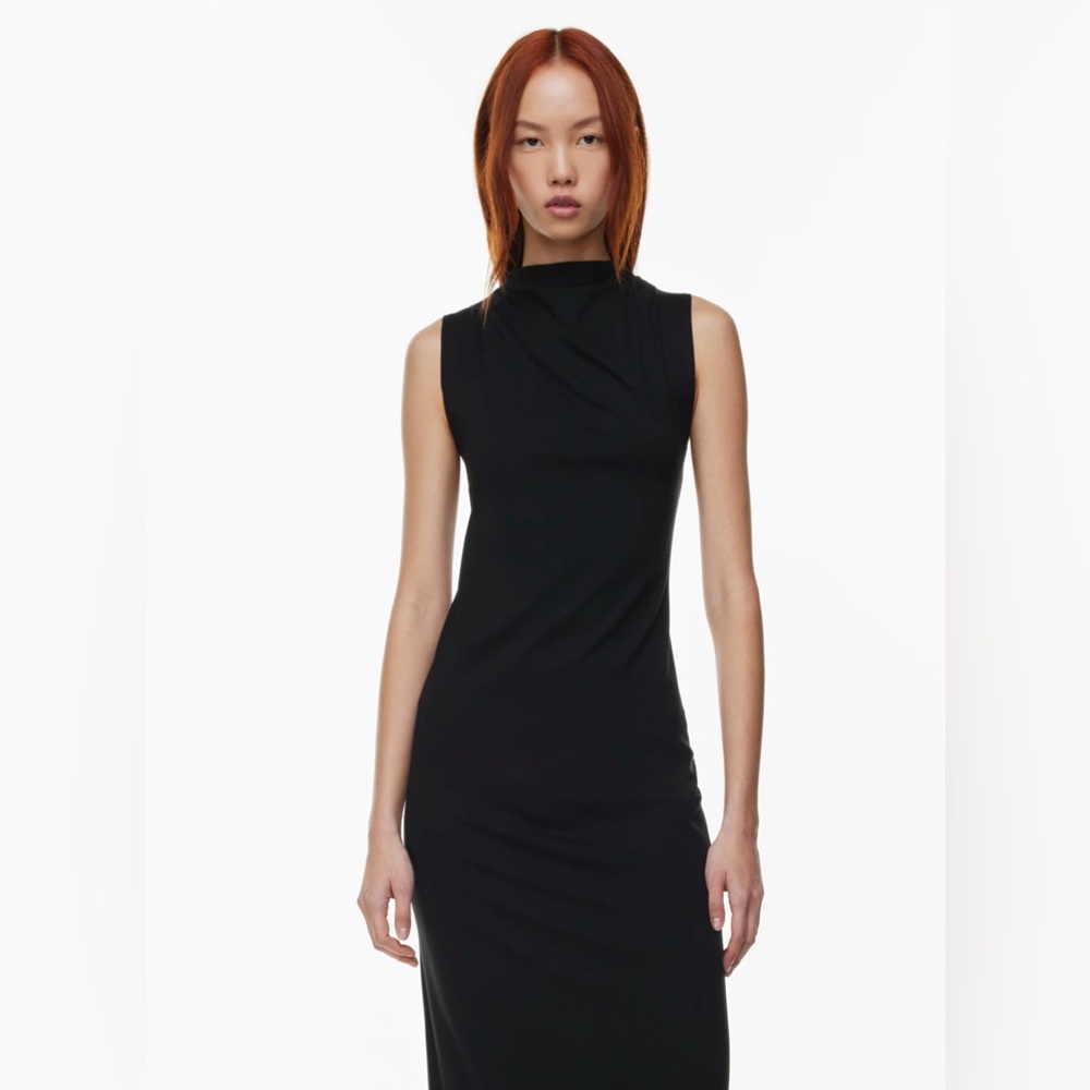 New with tags - Babaton Boardroom Black Sleeveless Dress Size S